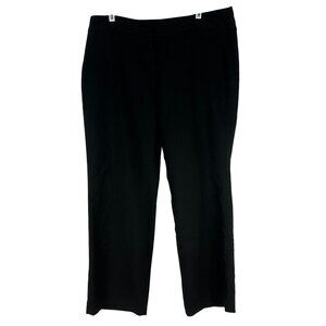 Cato Womens Size 14P Contemporary Black Pants
